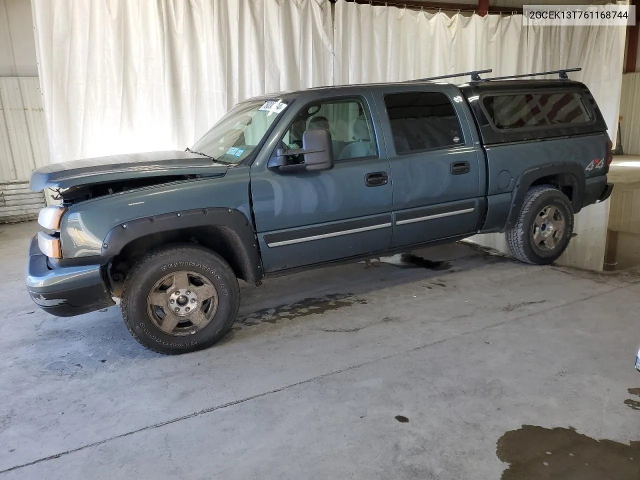 2006 Chevrolet Silverado K1500 VIN: 2GCEK13T761168744 Lot: 76030294