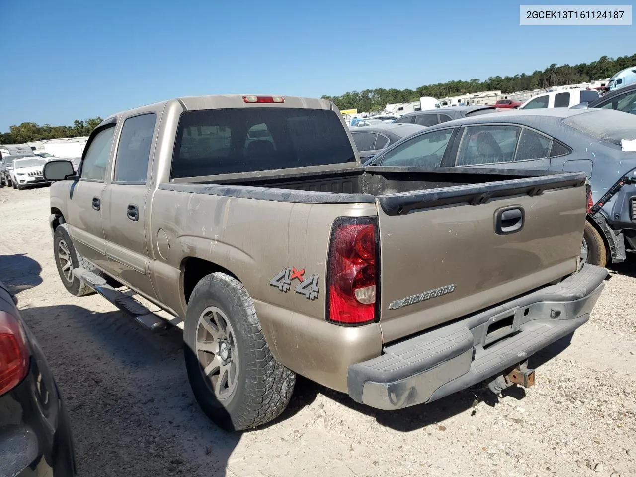 2GCEK13T161124187 2006 Chevrolet Silverado K1500