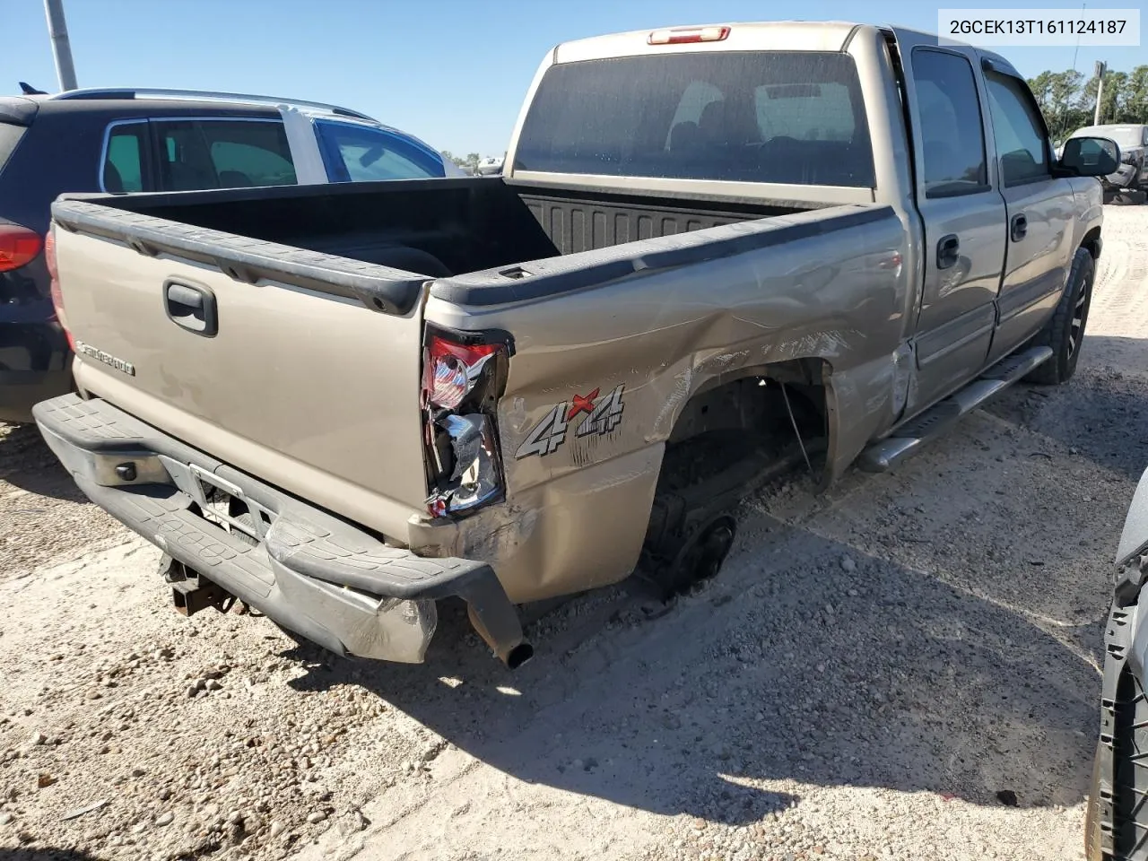 2GCEK13T161124187 2006 Chevrolet Silverado K1500