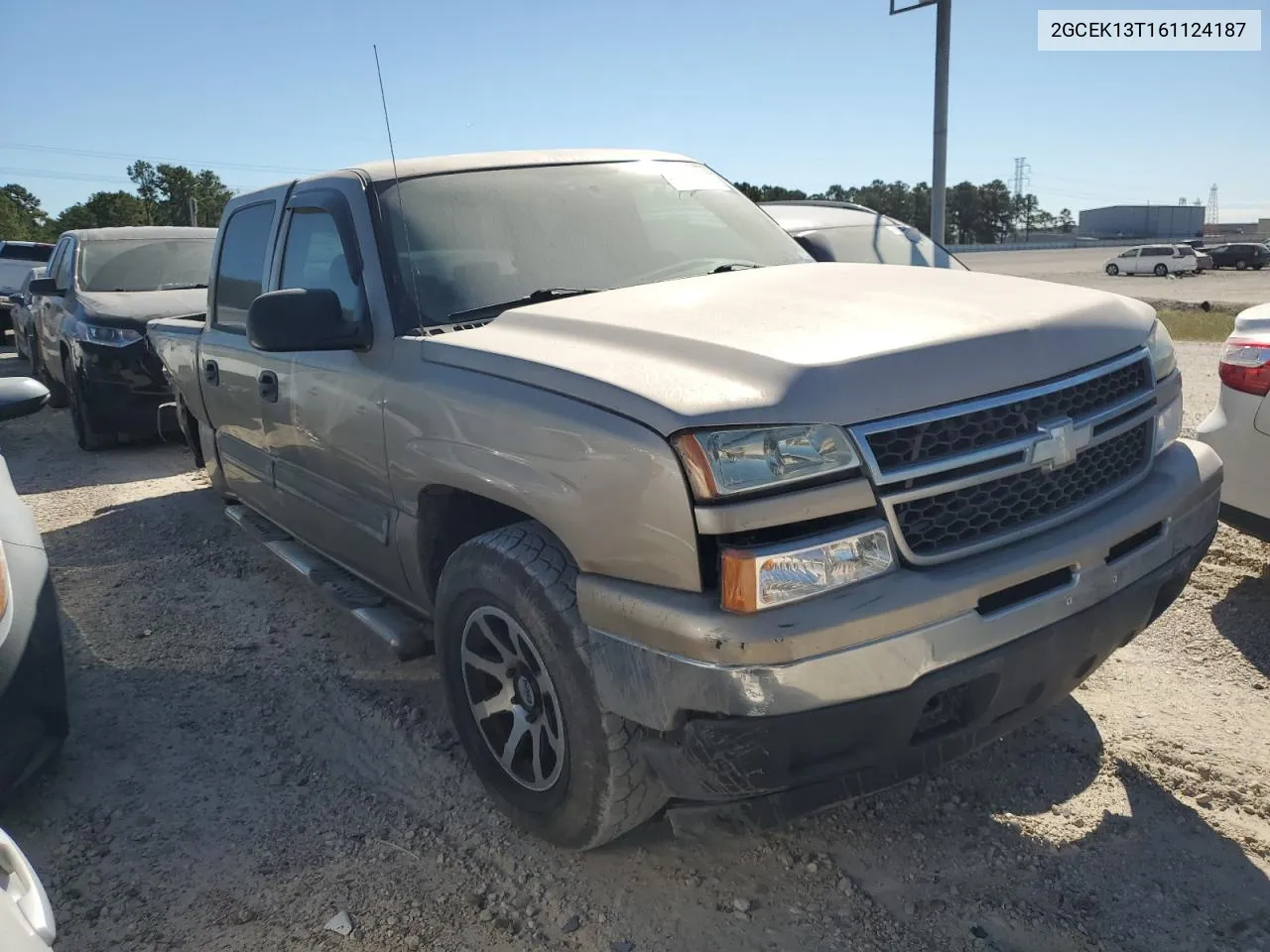 2006 Chevrolet Silverado K1500 VIN: 2GCEK13T161124187 Lot: 76162864