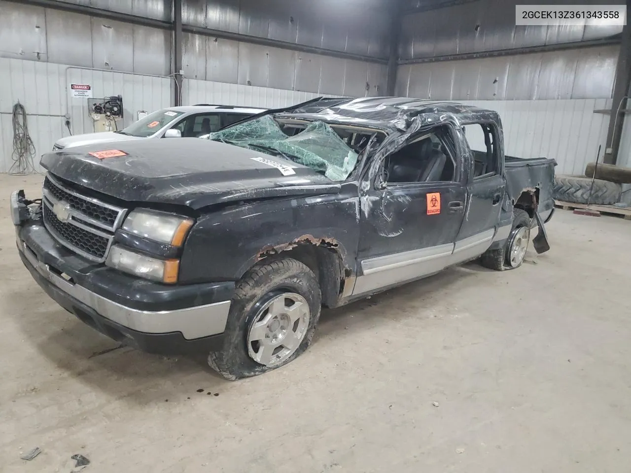 2006 Chevrolet Silverado K1500 VIN: 2GCEK13Z361343558 Lot: 76327294