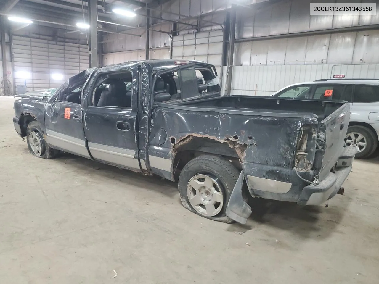 2006 Chevrolet Silverado K1500 VIN: 2GCEK13Z361343558 Lot: 76327294