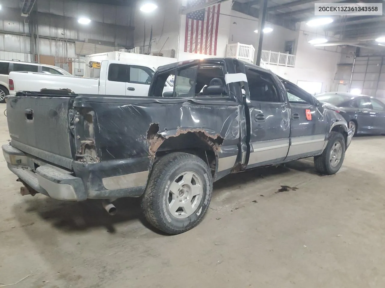 2006 Chevrolet Silverado K1500 VIN: 2GCEK13Z361343558 Lot: 76327294