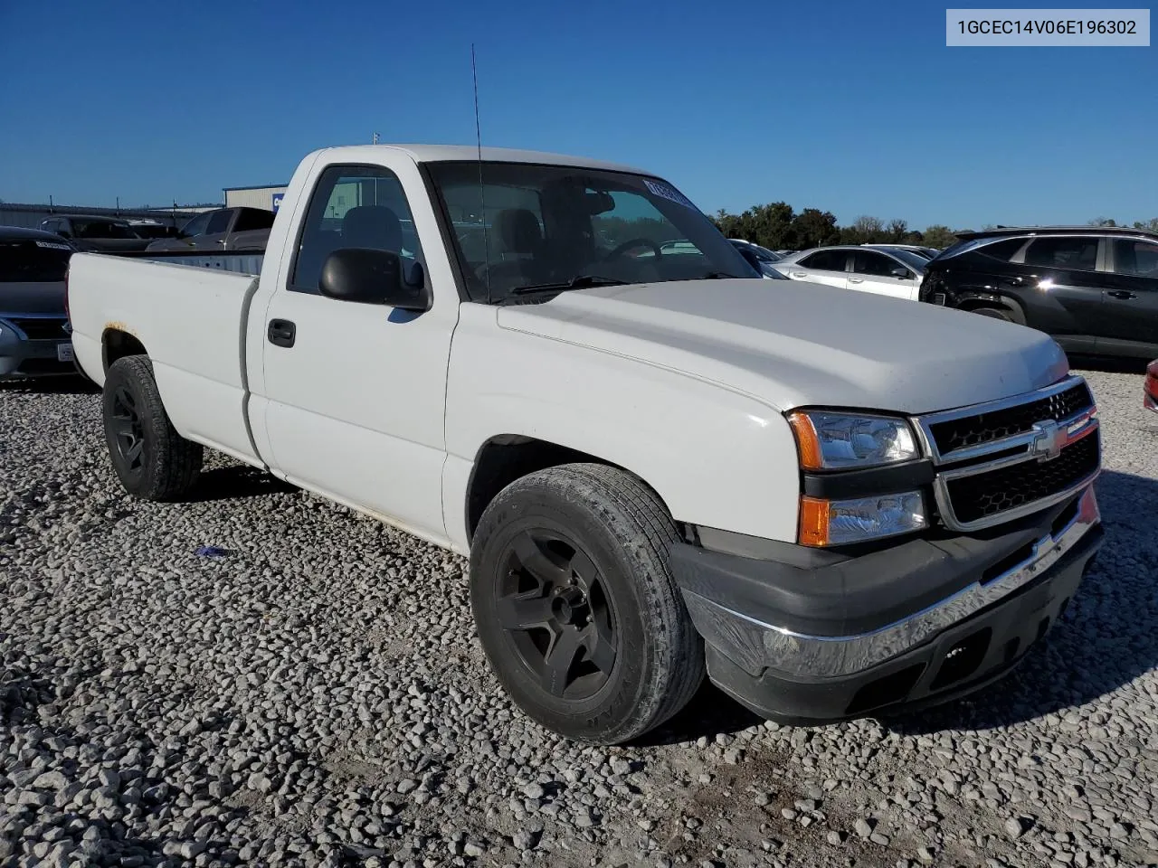 2006 Chevrolet Silverado C1500 VIN: 1GCEC14V06E196302 Lot: 76398124