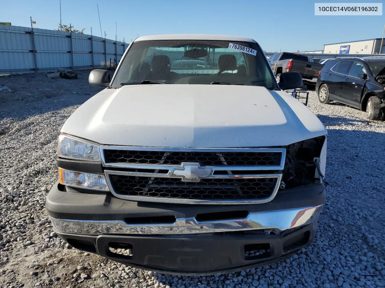 2006 Chevrolet Silverado C1500 VIN: 1GCEC14V06E196302 Lot: 76398124