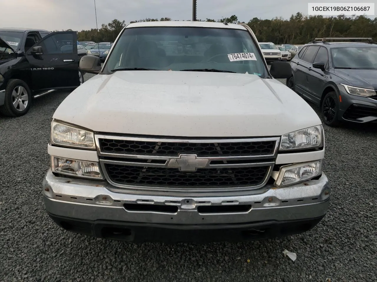 1GCEK19B06Z106687 2006 Chevrolet Silverado K1500