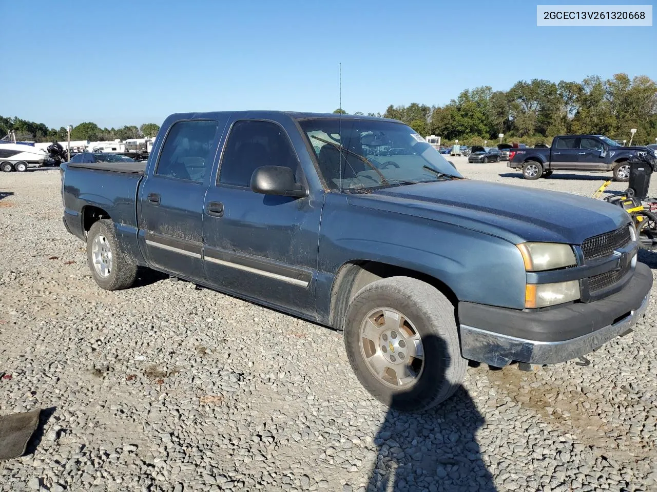 2GCEC13V261320668 2006 Chevrolet Silverado C1500