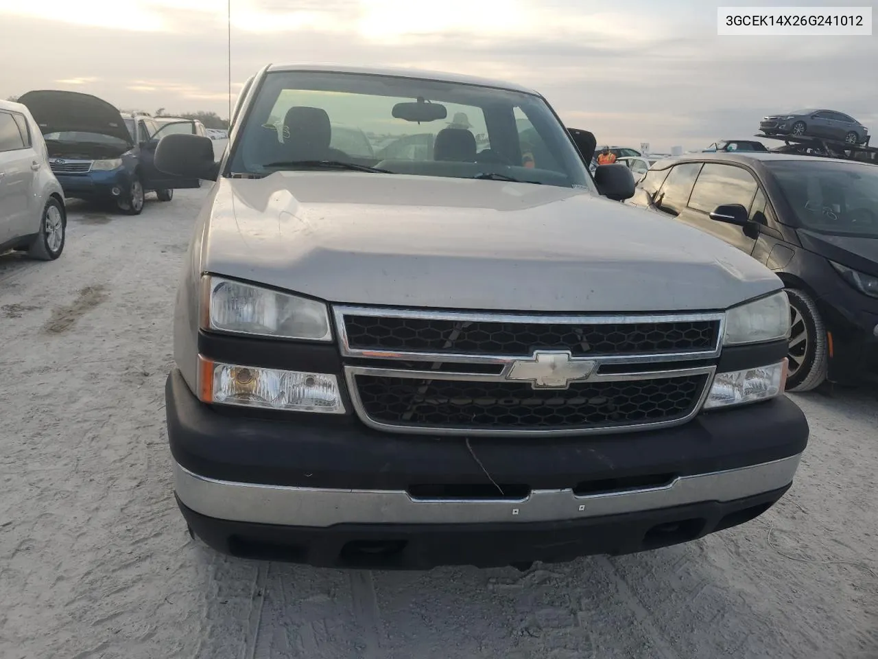 2006 Chevrolet Silverado K1500 VIN: 3GCEK14X26G241012 Lot: 76803864