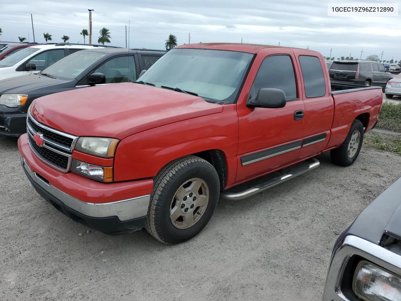 2006 Chevrolet Silverado C1500 VIN: 1GCEC19Z96Z212890 Lot: 76822324