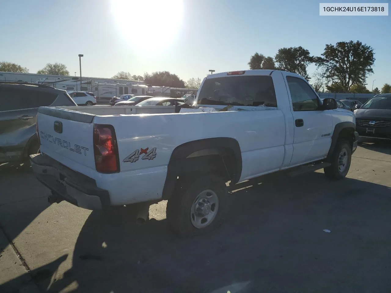 2006 Chevrolet Silverado K2500 Heavy Duty VIN: 1GCHK24U16E173818 Lot: 76975284