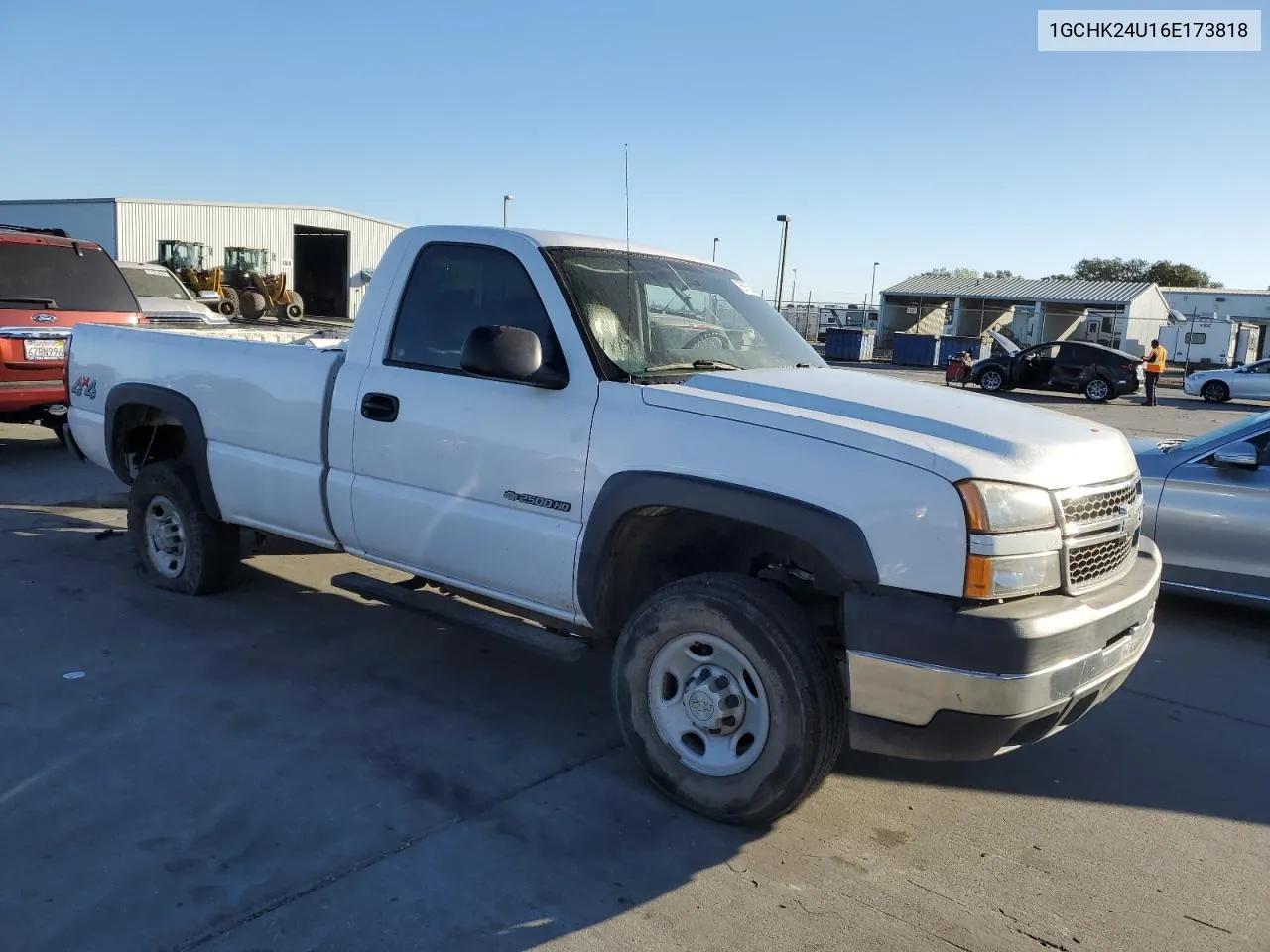 2006 Chevrolet Silverado K2500 Heavy Duty VIN: 1GCHK24U16E173818 Lot: 76975284