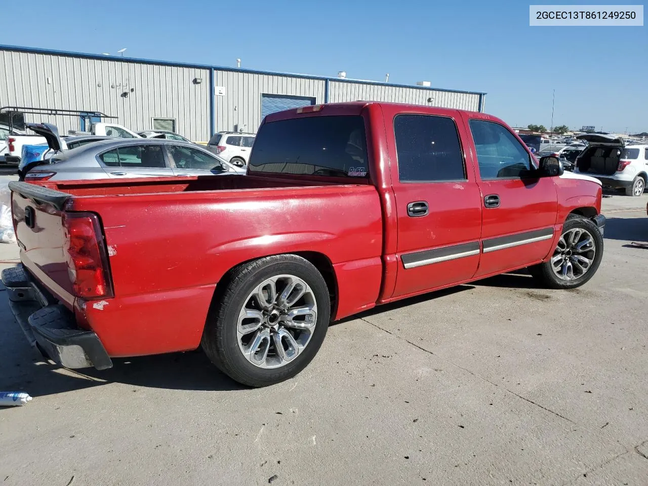 2006 Chevrolet Silverado C1500 VIN: 2GCEC13T861249250 Lot: 77005624