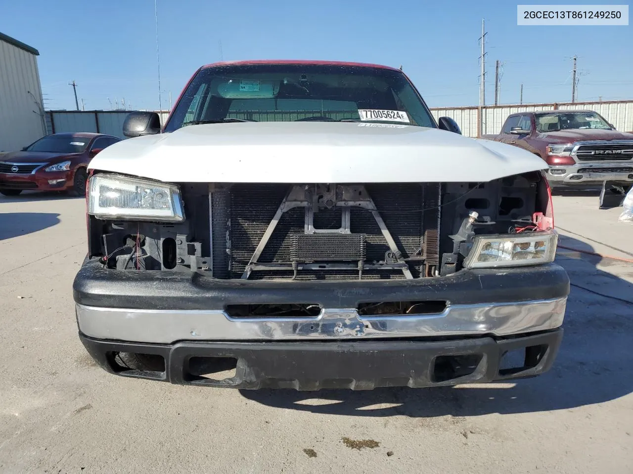 2006 Chevrolet Silverado C1500 VIN: 2GCEC13T861249250 Lot: 77005624