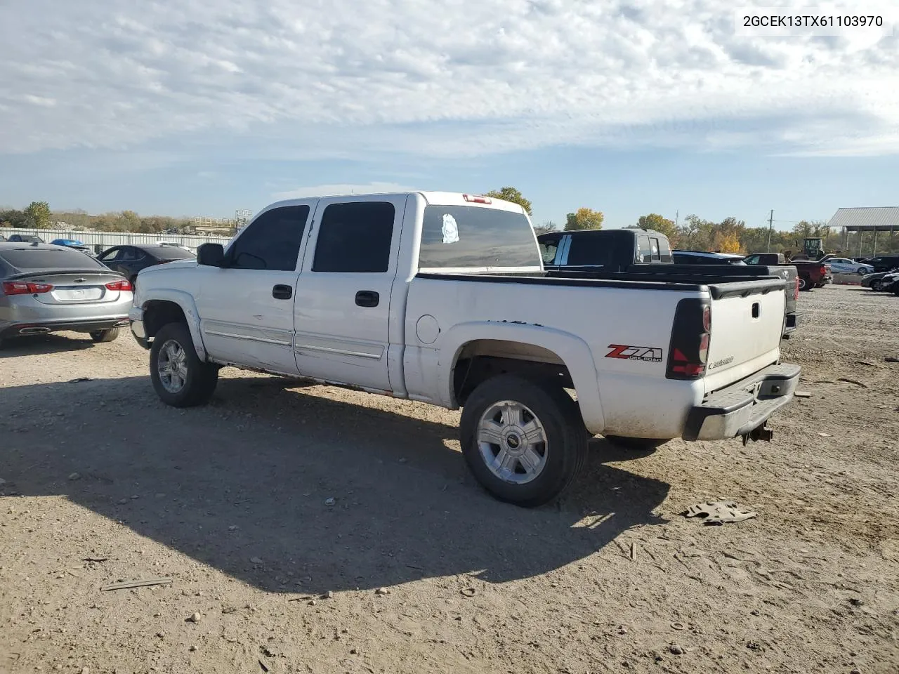 2006 Chevrolet Silverado K1500 VIN: 2GCEK13TX61103970 Lot: 77331594