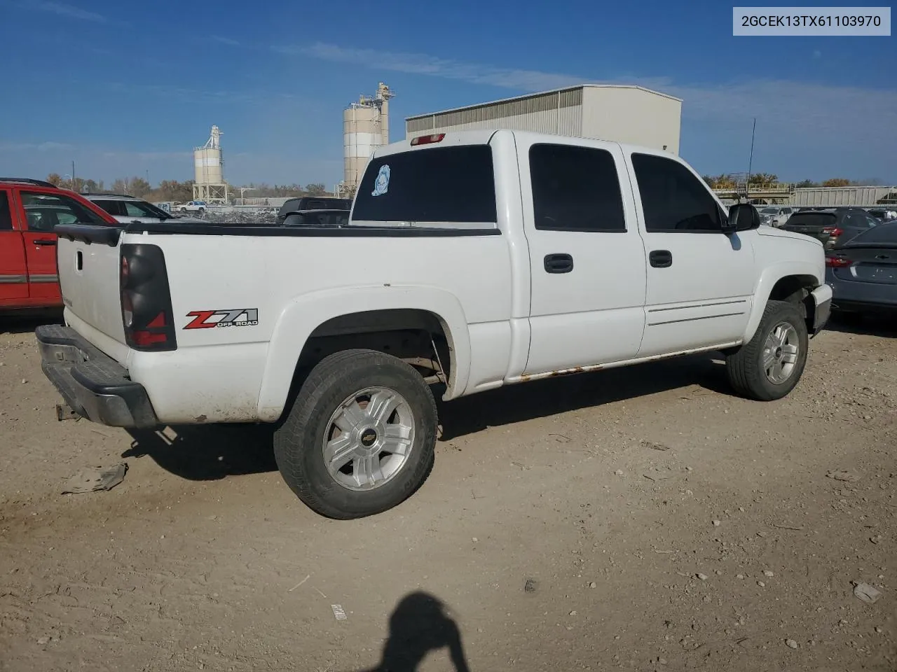 2006 Chevrolet Silverado K1500 VIN: 2GCEK13TX61103970 Lot: 77331594