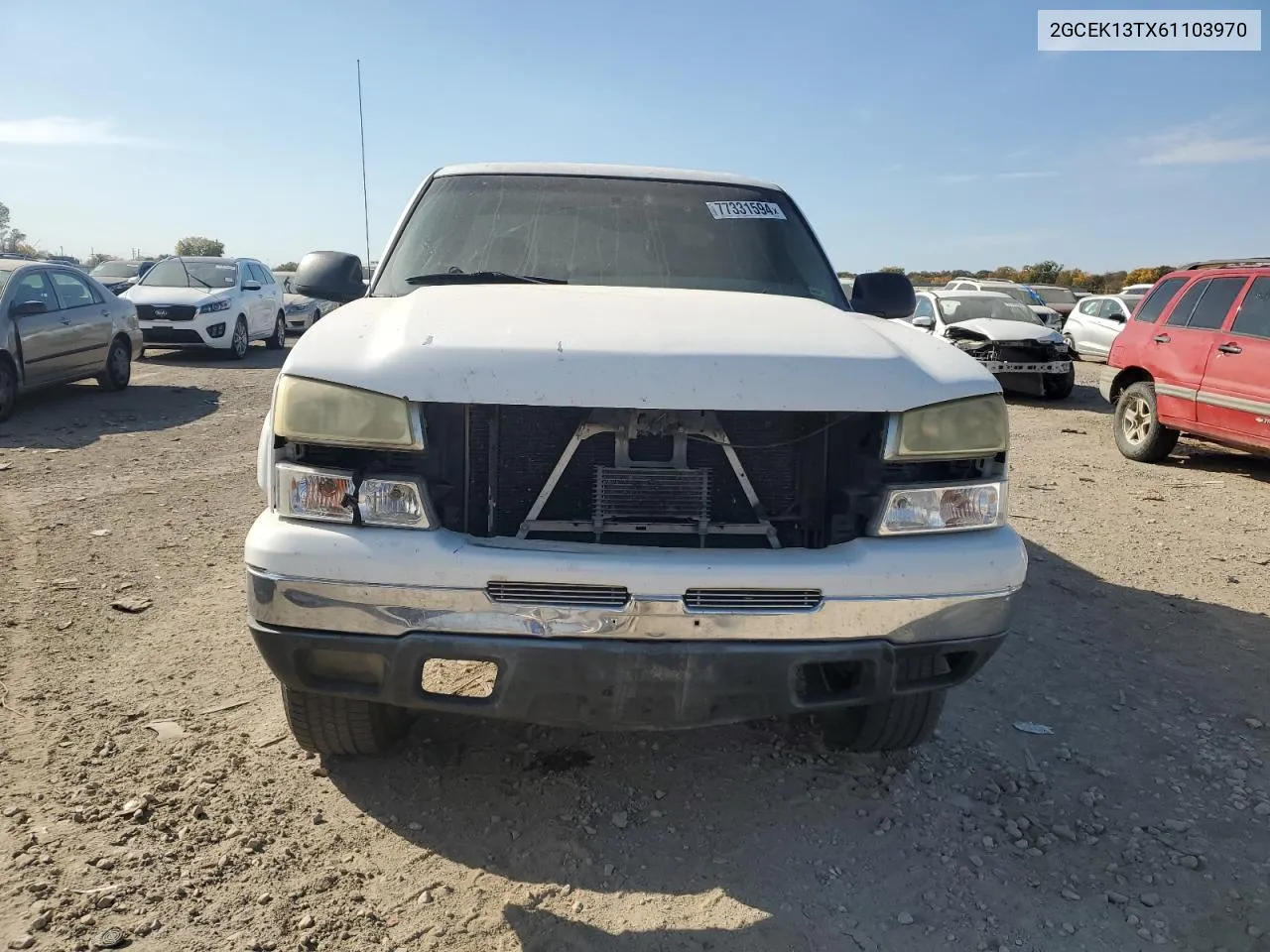 2006 Chevrolet Silverado K1500 VIN: 2GCEK13TX61103970 Lot: 77331594