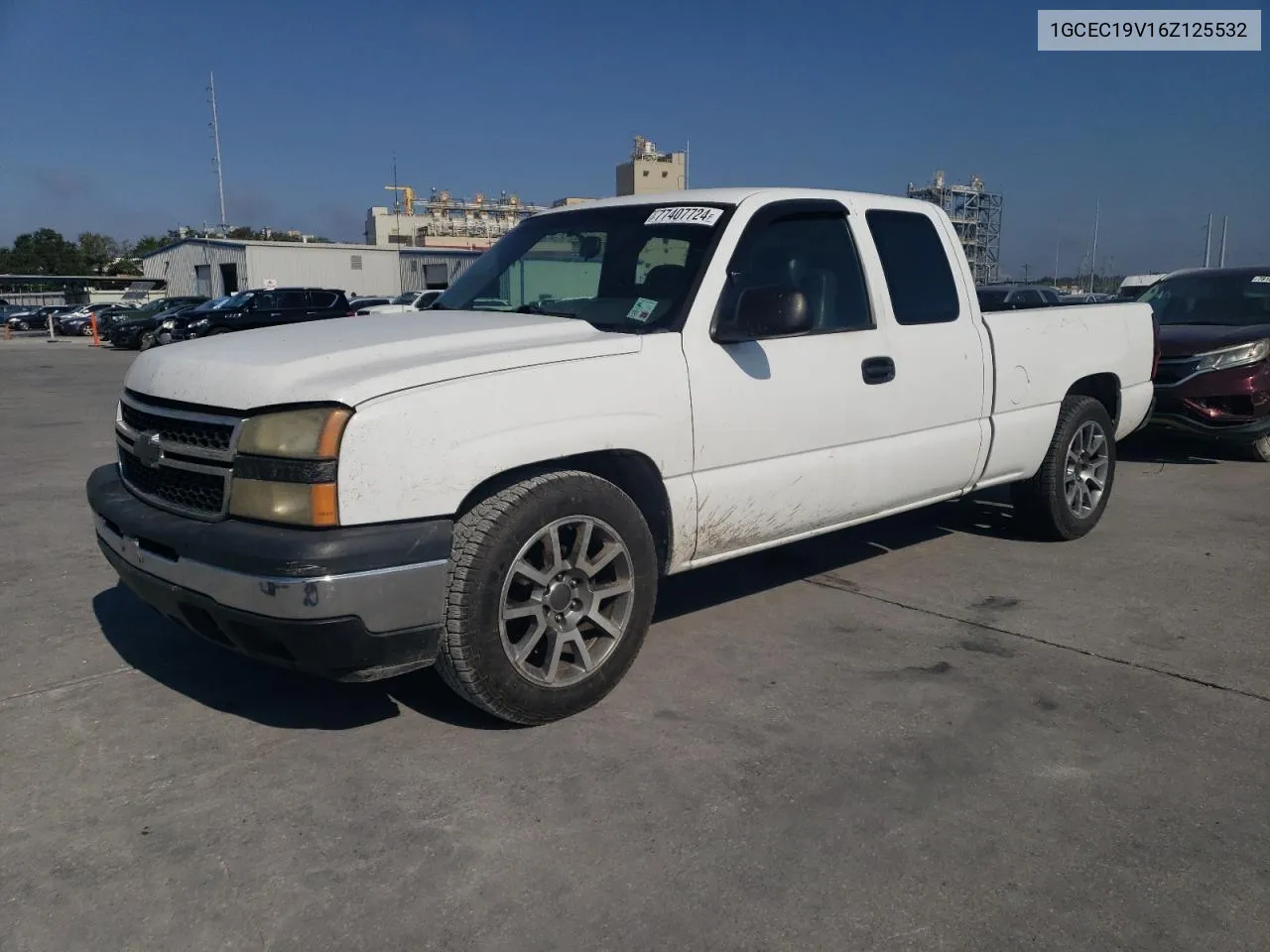 2006 Chevrolet Silverado C1500 VIN: 1GCEC19V16Z125532 Lot: 77407724