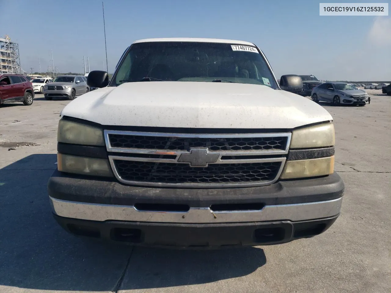 2006 Chevrolet Silverado C1500 VIN: 1GCEC19V16Z125532 Lot: 77407724