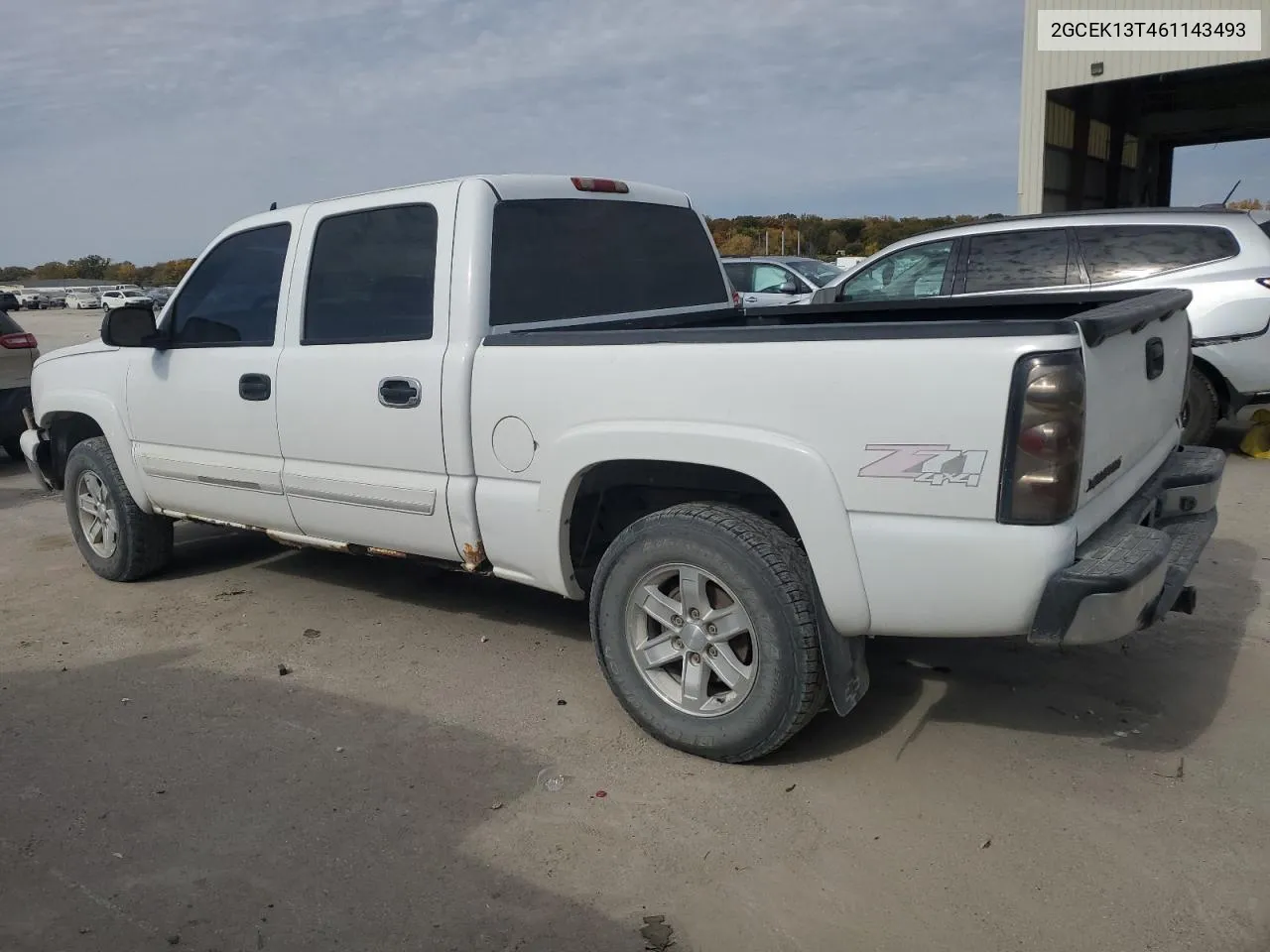 2006 Chevrolet Silverado K1500 VIN: 2GCEK13T461143493 Lot: 77416884