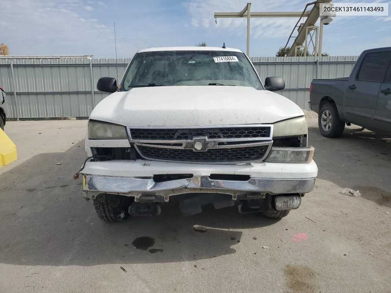 2006 Chevrolet Silverado K1500 VIN: 2GCEK13T461143493 Lot: 77416884