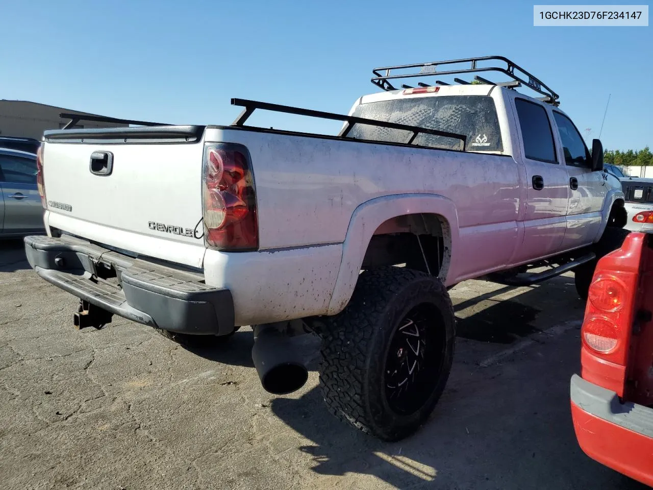 2006 Chevrolet Silverado K2500 Heavy Duty VIN: 1GCHK23D76F234147 Lot: 77465724