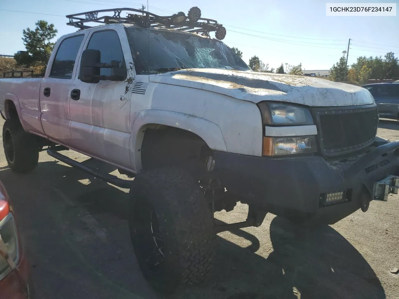 2006 Chevrolet Silverado K2500 Heavy Duty VIN: 1GCHK23D76F234147 Lot: 77465724