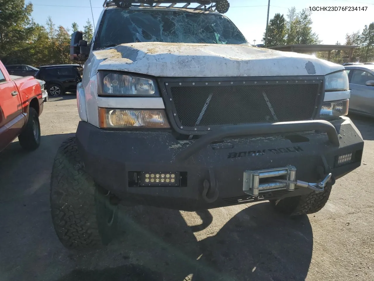 2006 Chevrolet Silverado K2500 Heavy Duty VIN: 1GCHK23D76F234147 Lot: 77465724