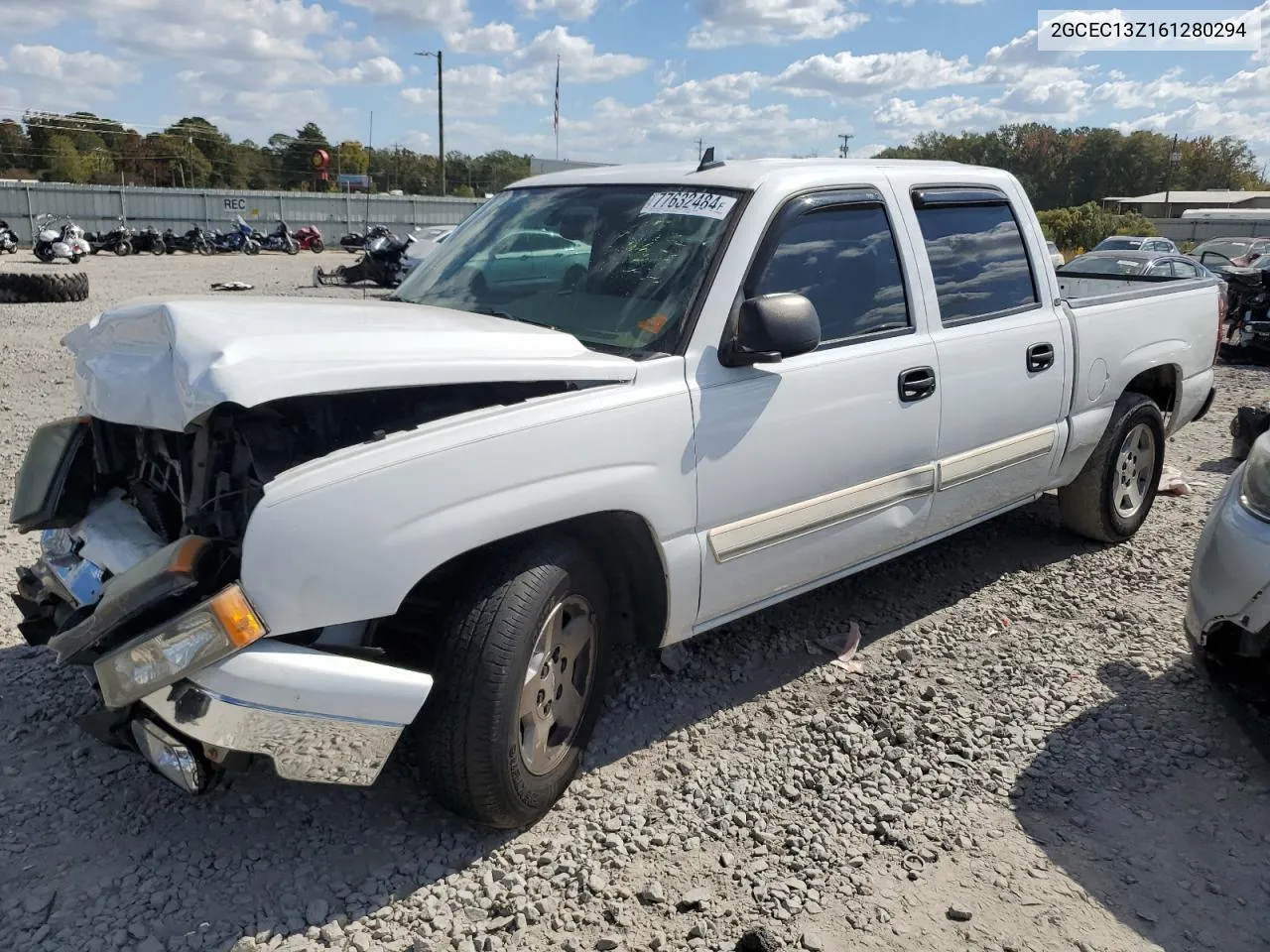 2006 Chevrolet Silverado C1500 VIN: 2GCEC13Z161280294 Lot: 77632484