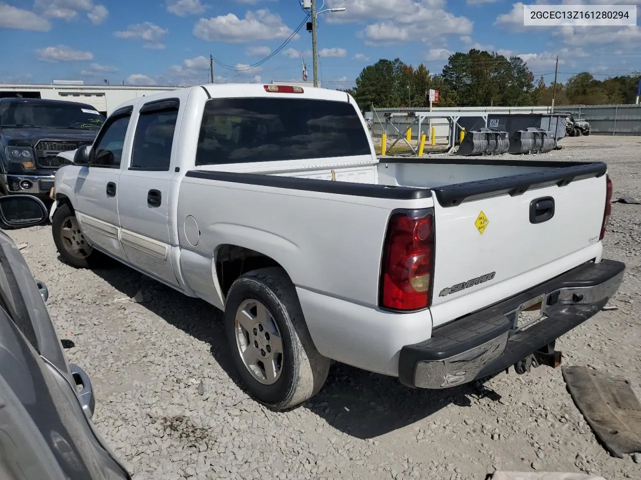 2006 Chevrolet Silverado C1500 VIN: 2GCEC13Z161280294 Lot: 77632484