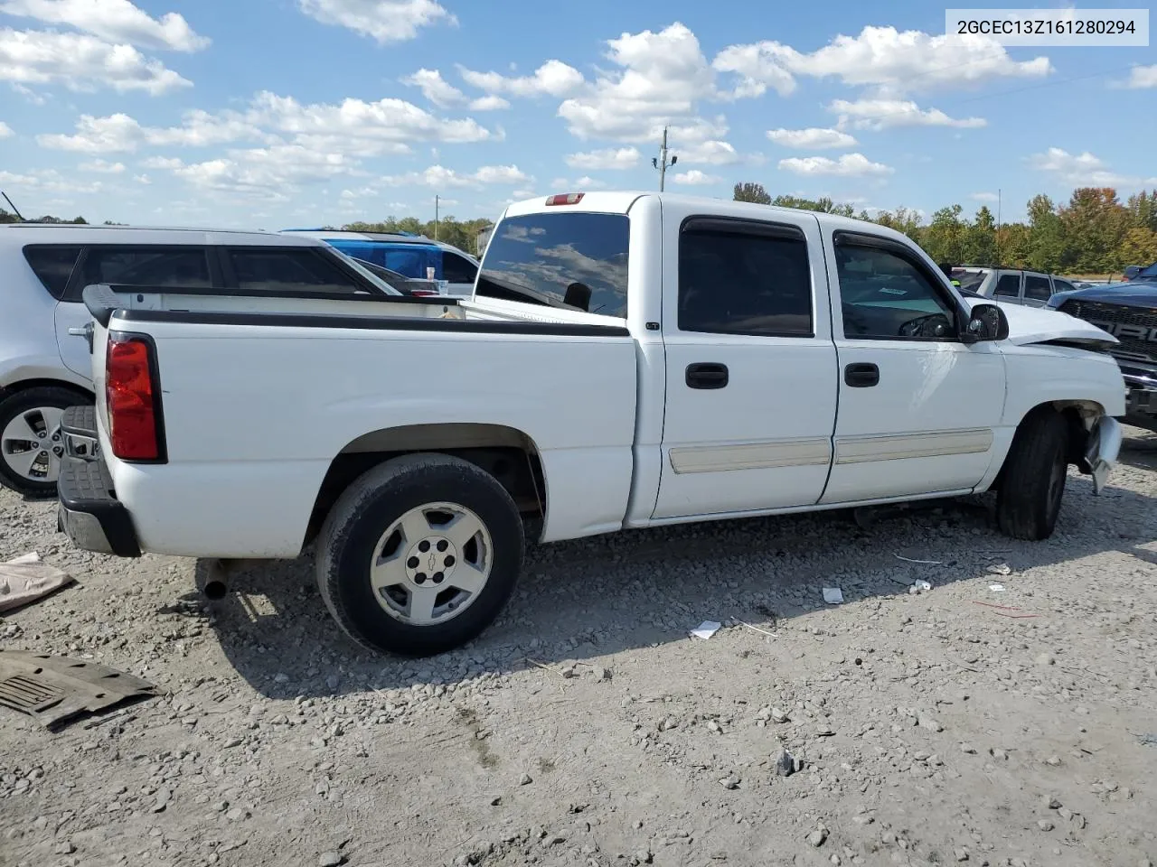 2006 Chevrolet Silverado C1500 VIN: 2GCEC13Z161280294 Lot: 77632484