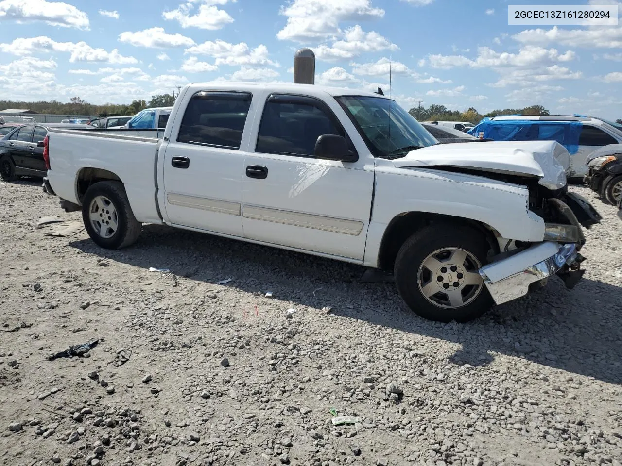 2006 Chevrolet Silverado C1500 VIN: 2GCEC13Z161280294 Lot: 77632484