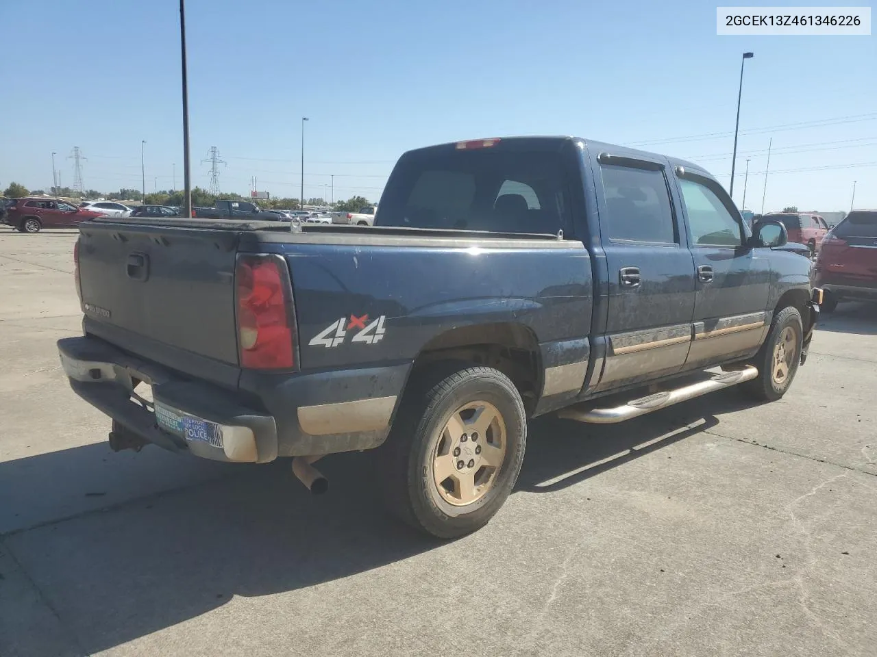 2006 Chevrolet Silverado K1500 VIN: 2GCEK13Z461346226 Lot: 77704384