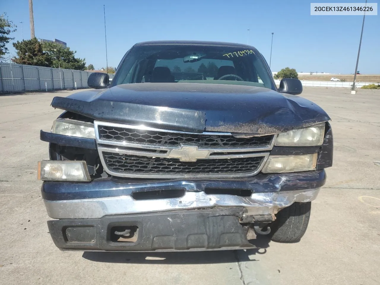 2006 Chevrolet Silverado K1500 VIN: 2GCEK13Z461346226 Lot: 77704384