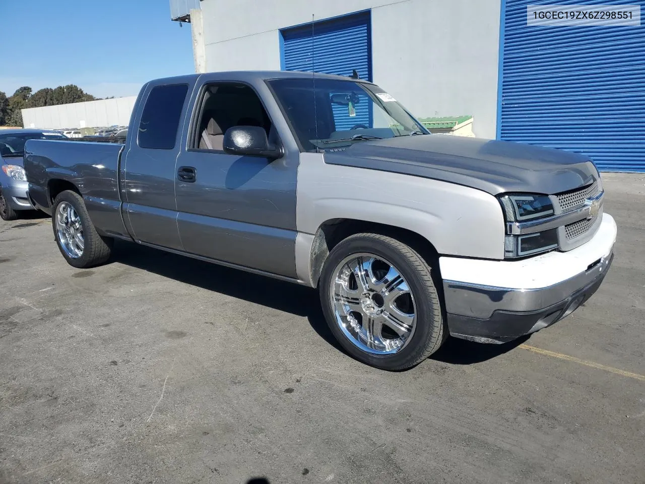 2006 Chevrolet Silverado C1500 VIN: 1GCEC19ZX6Z298551 Lot: 77705304