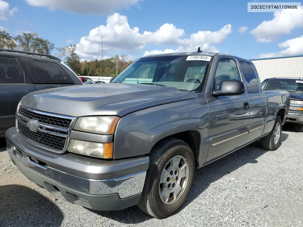 2006 Chevrolet Silverado C1500 VIN: 2GCEC19T461109686 Lot: 77987854