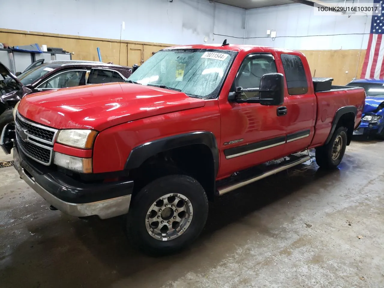 2006 Chevrolet Silverado K2500 Heavy Duty VIN: 1GCHK29U16E103017 Lot: 78011544