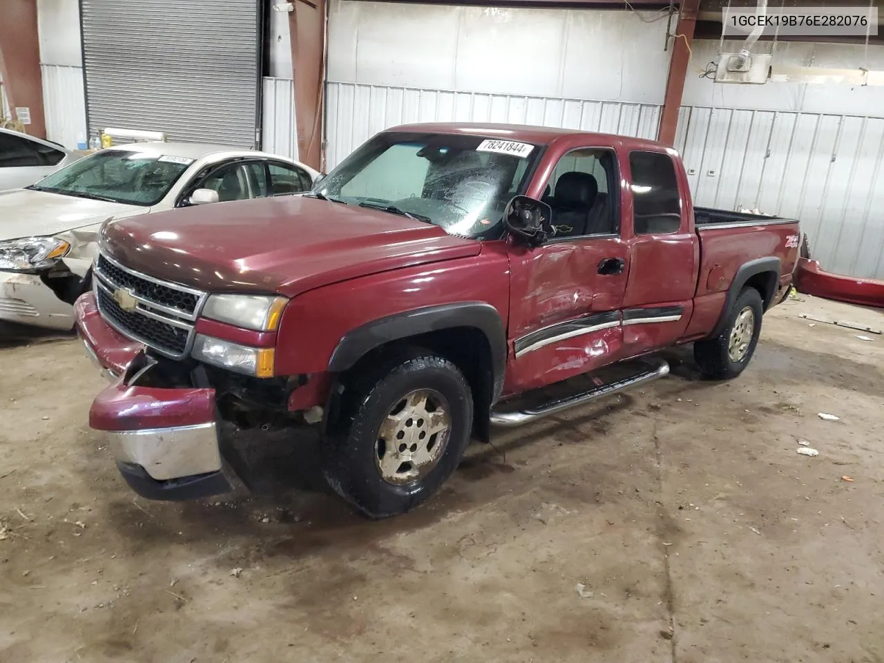 2006 Chevrolet Silverado K1500 VIN: 1GCEK19B76E282076 Lot: 78241844