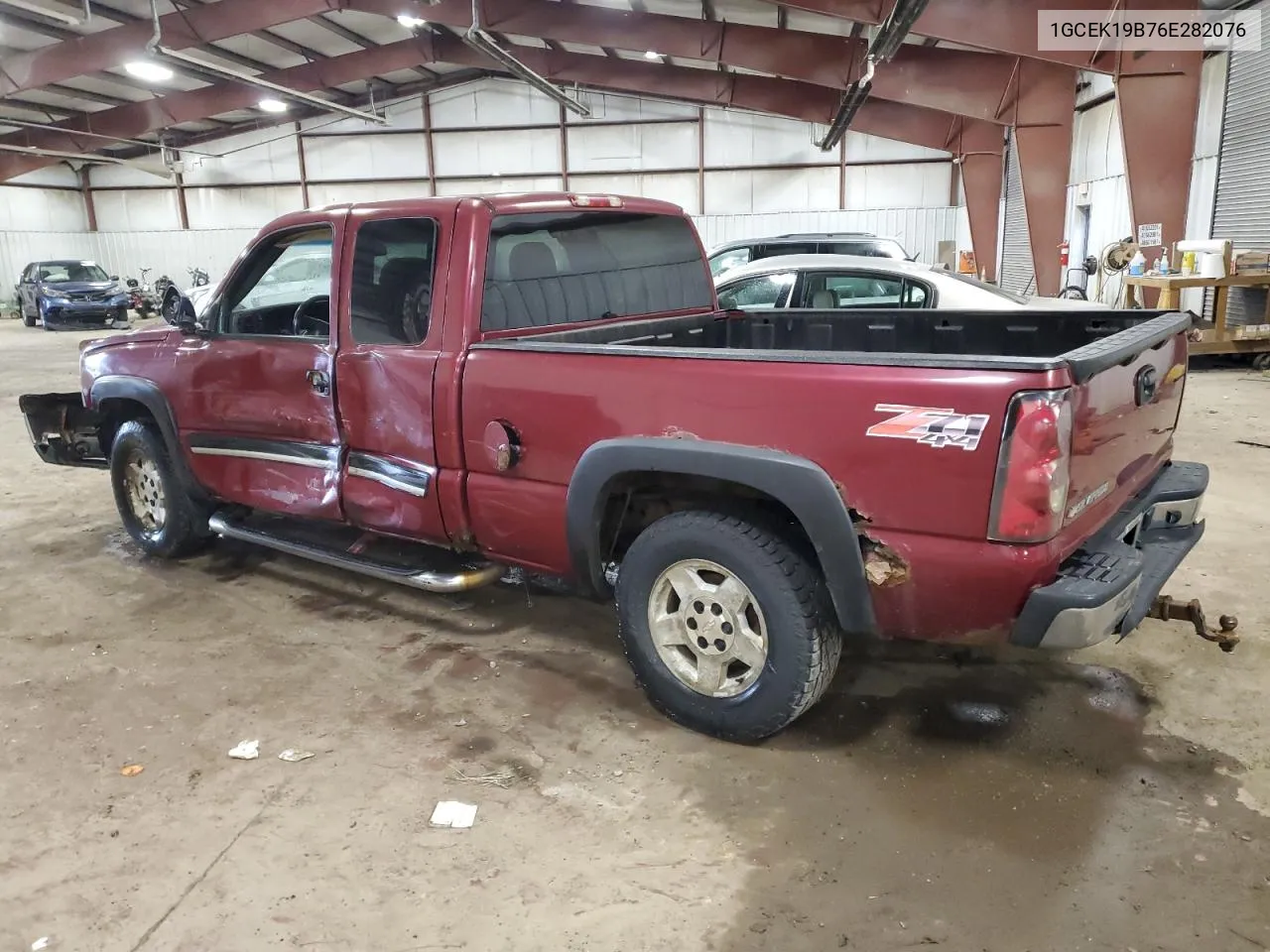 2006 Chevrolet Silverado K1500 VIN: 1GCEK19B76E282076 Lot: 78241844