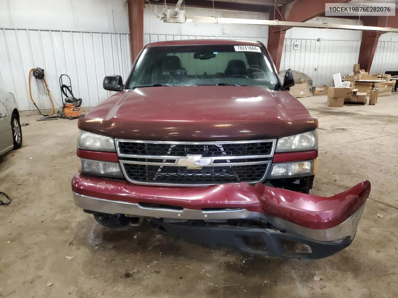 2006 Chevrolet Silverado K1500 VIN: 1GCEK19B76E282076 Lot: 78241844