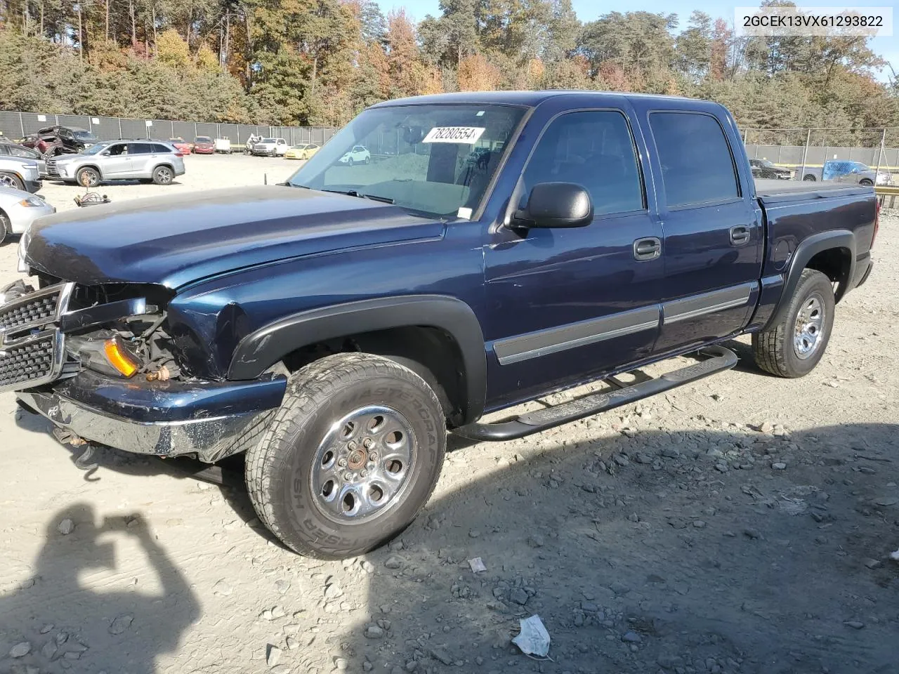 2006 Chevrolet Silverado K1500 VIN: 2GCEK13VX61293822 Lot: 78280554