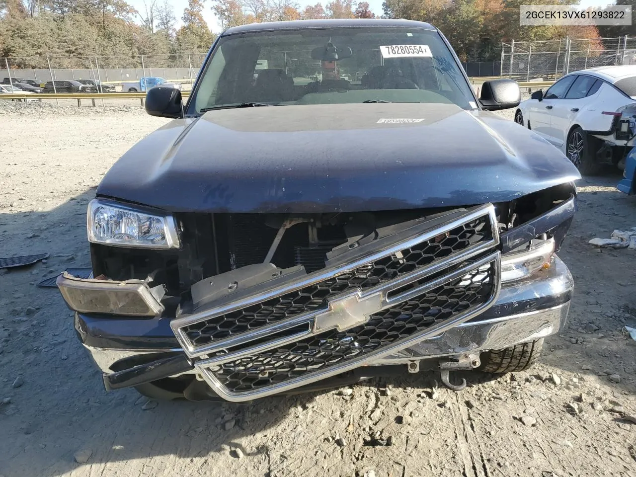 2006 Chevrolet Silverado K1500 VIN: 2GCEK13VX61293822 Lot: 78280554