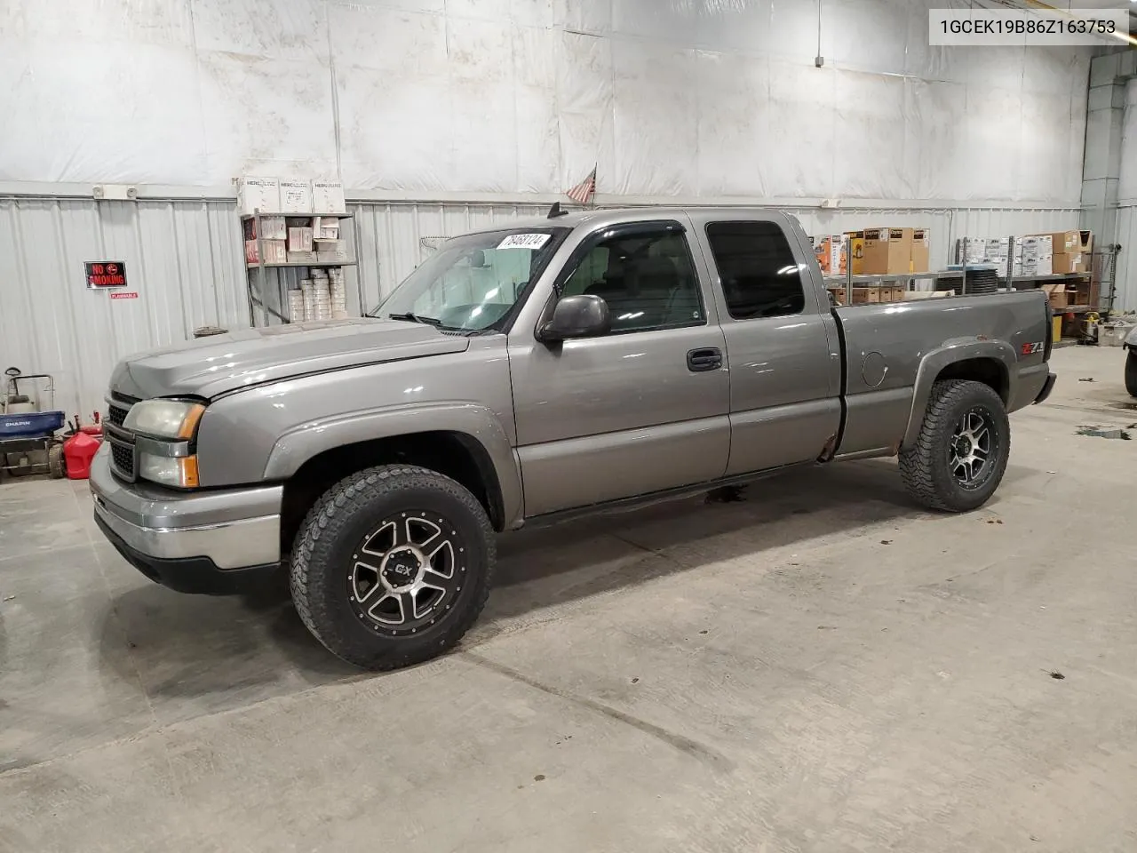 2006 Chevrolet Silverado K1500 VIN: 1GCEK19B86Z163753 Lot: 78468124