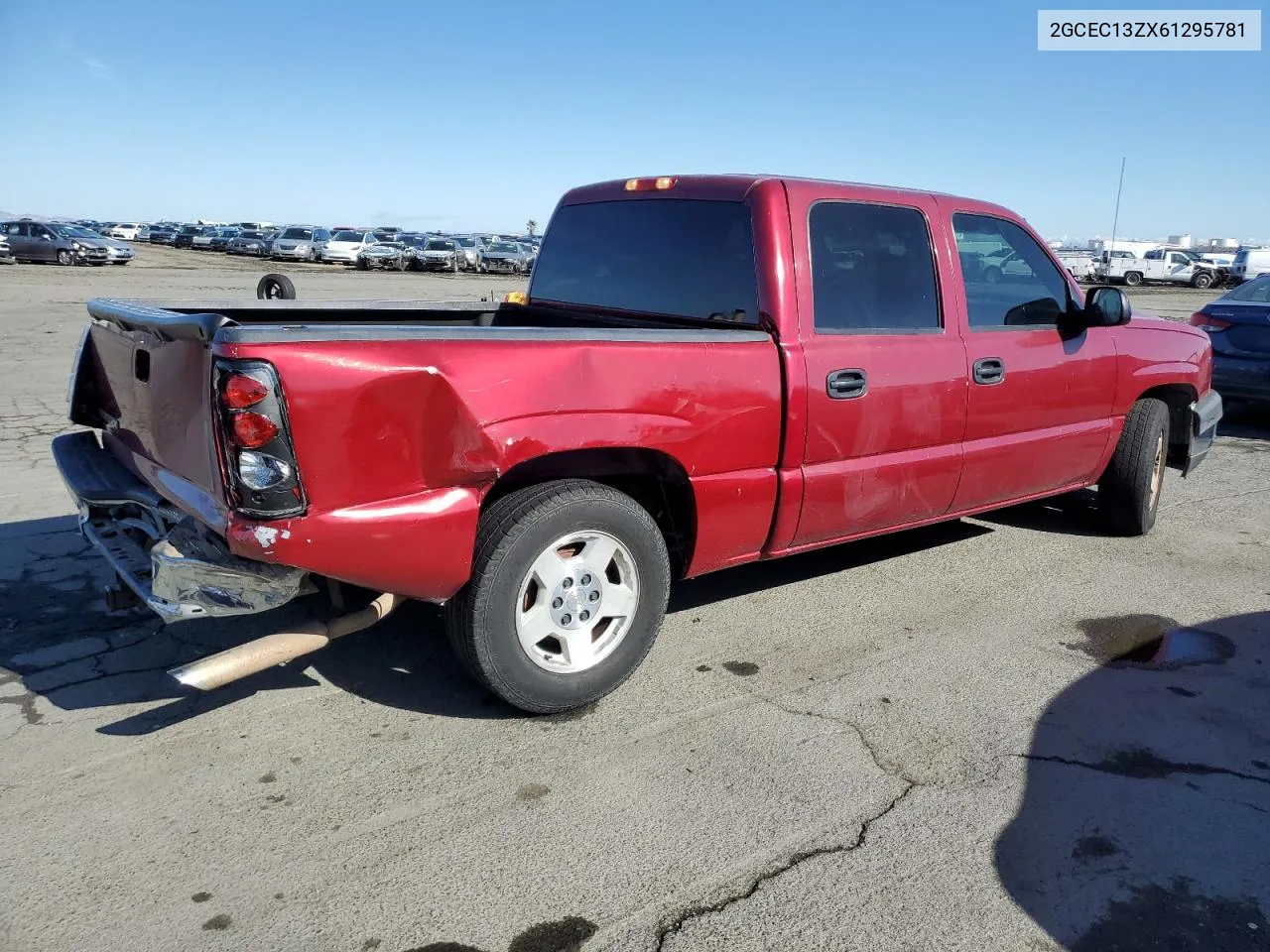 2006 Chevrolet Silverado C1500 VIN: 2GCEC13ZX61295781 Lot: 78544264