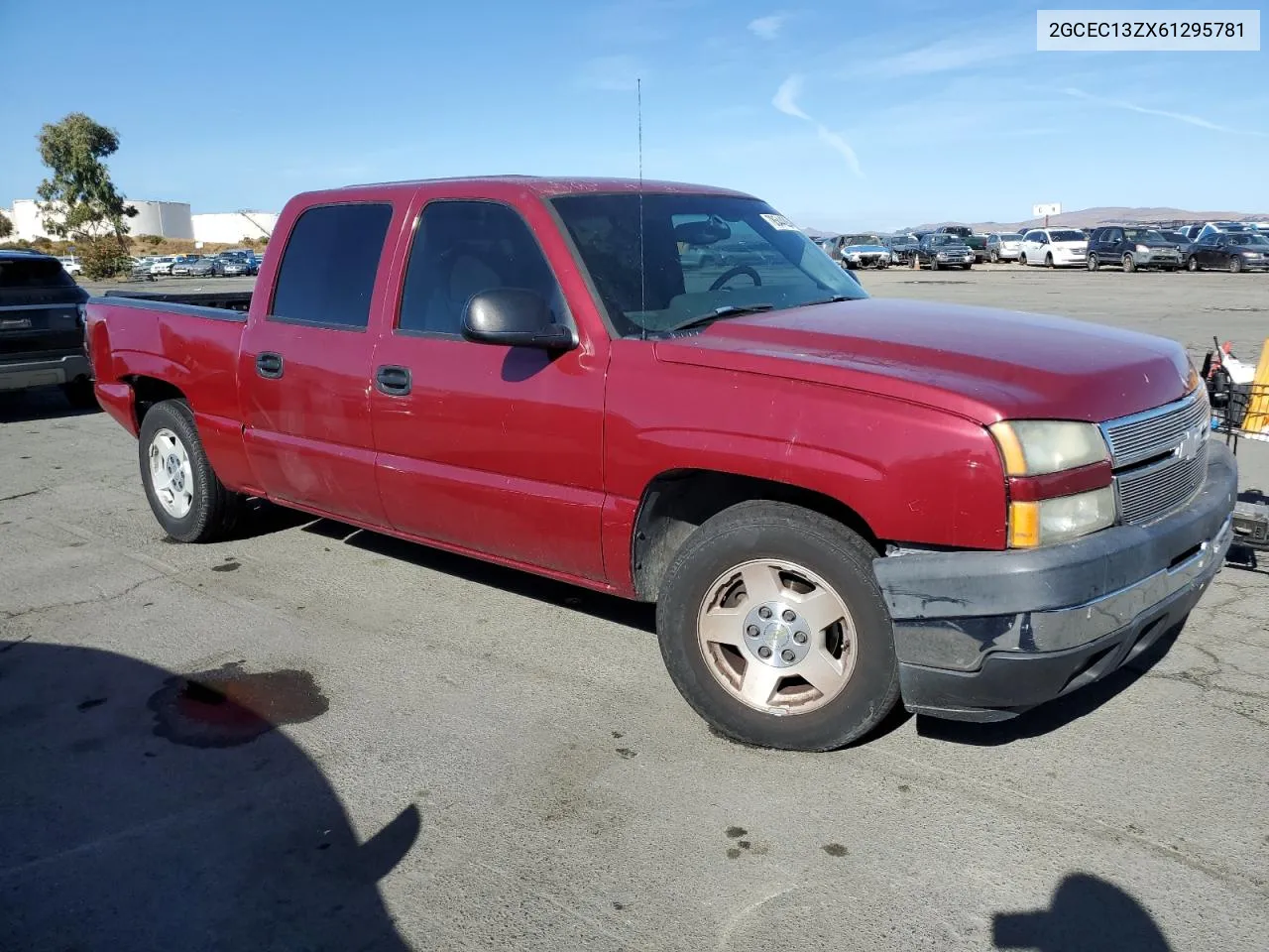 2006 Chevrolet Silverado C1500 VIN: 2GCEC13ZX61295781 Lot: 78544264