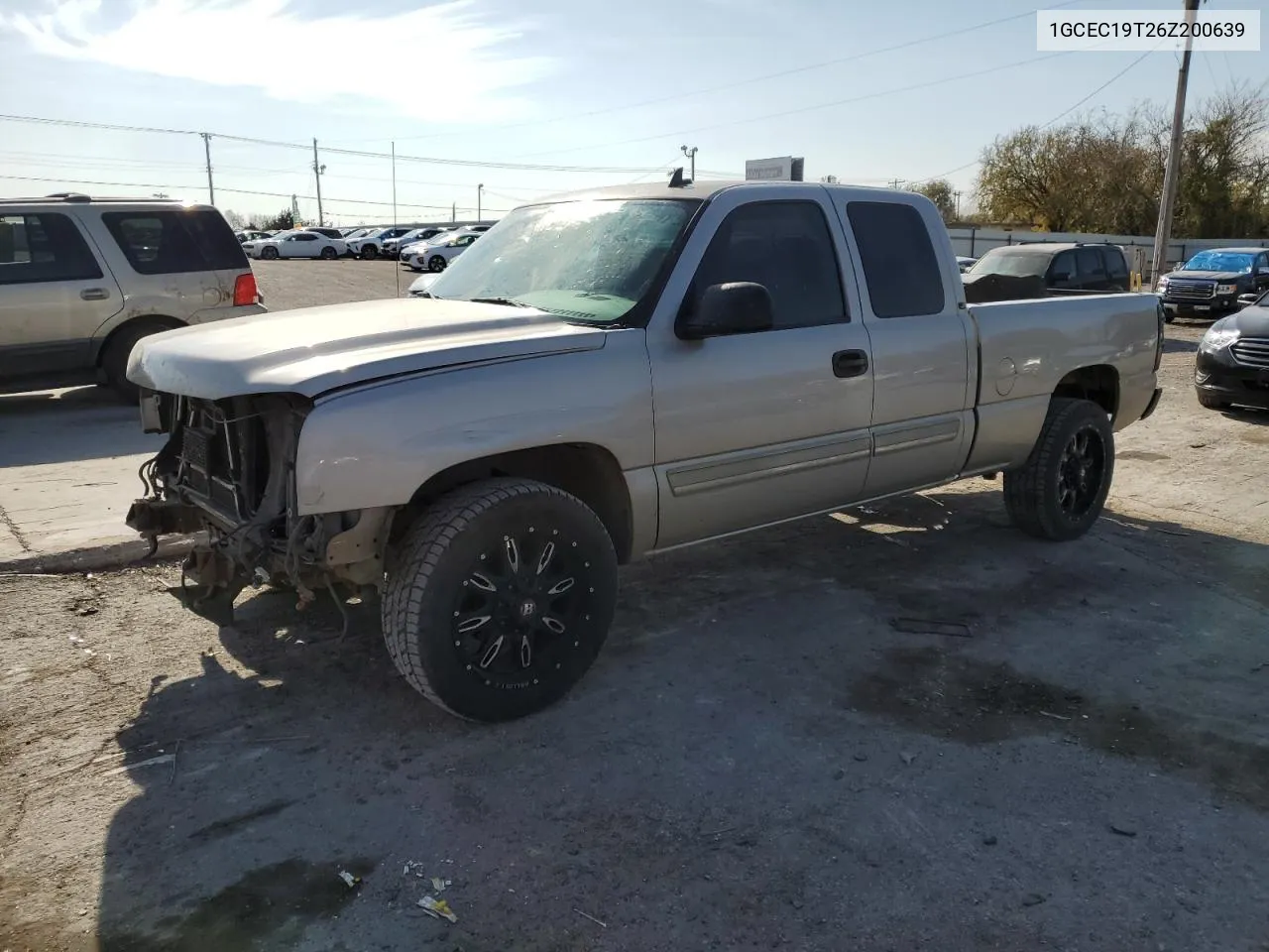 2006 Chevrolet Silverado C1500 VIN: 1GCEC19T26Z200639 Lot: 79444734