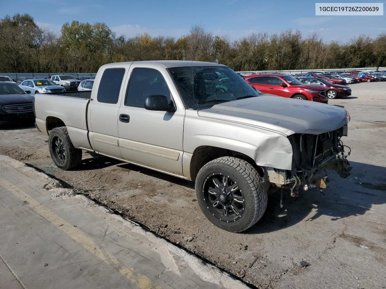 2006 Chevrolet Silverado C1500 VIN: 1GCEC19T26Z200639 Lot: 79444734