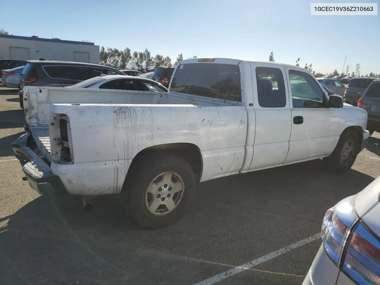 2006 Chevrolet Silverado C1500 VIN: 1GCEC19V36Z210663 Lot: 79664184