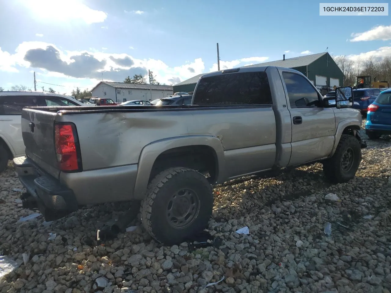 2006 Chevrolet Silverado K2500 Heavy Duty VIN: 1GCHK24D36E172203 Lot: 79911544