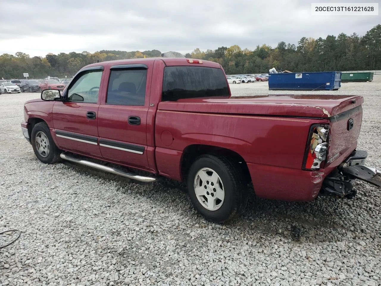 2006 Chevrolet Silverado C1500 VIN: 2GCEC13T161221628 Lot: 80023734