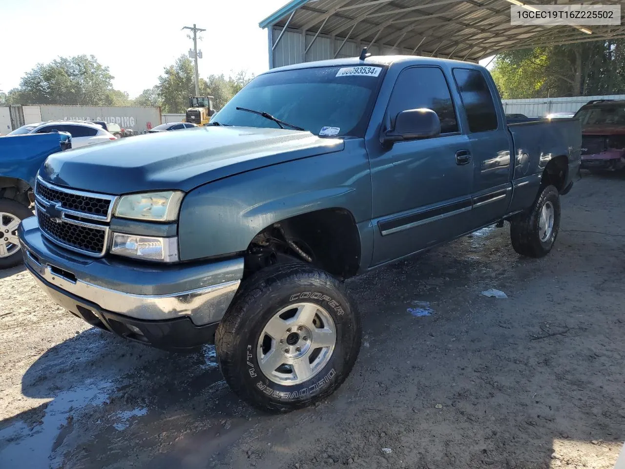 2006 Chevrolet Silverado C1500 VIN: 1GCEC19T16Z225502 Lot: 80093534